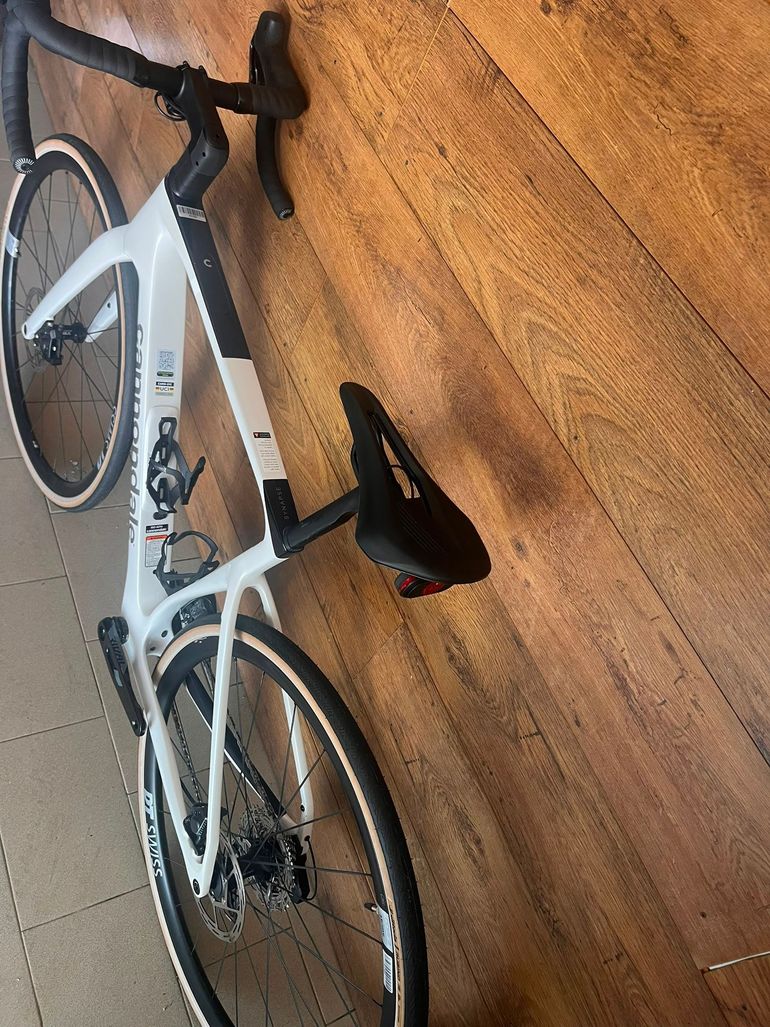 Used Cannondale Carbon 3 Smart Sense 2026 Road & Gravel, White — image 7 of 13