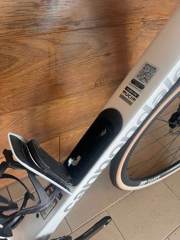 Used Cannondale Carbon 3 Smart Sense 2026 Road & Gravel, White — image 8 of 13