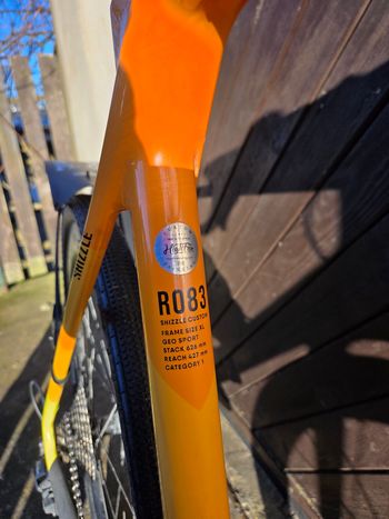 Used Canyon Grizl CF SLX 8 1by 2022 2022 Road & Gravel, Orange — image 5 of 6