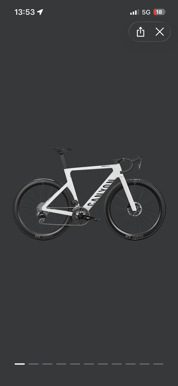 Used Canyon Aeroad CF SLX 7 AXS 2027 2027 Road & Gravel