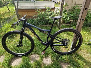 Orbea Oiz SRAM XX1 Eagle AXS 2021 Mountainbike usato, Blu — immagine 1 di 8
