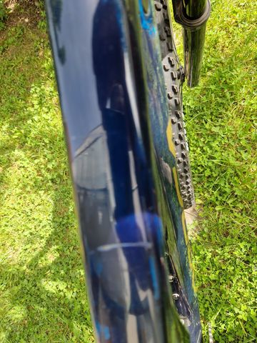 Orbea Oiz SRAM XX1 Eagle AXS 2021 Mountainbike usato, Blu — immagine 3 di 8