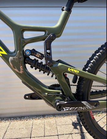 Used Santa Cruz V10 DH X01 2027 2027 Mountainbike, Green, 29, 27.5 — image 12 of 14