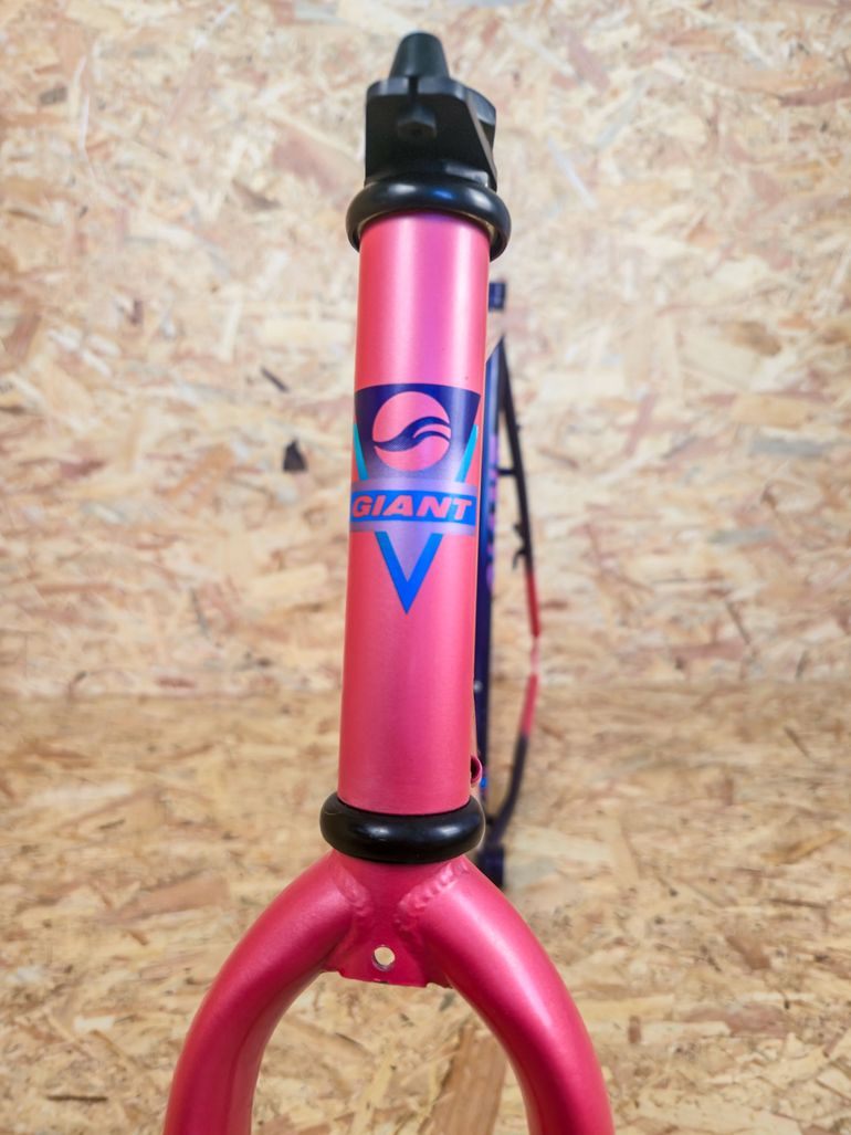 Used Giant Giant Coldrock 90s Vintage Retro MTB Frameset Frameset 1995 Mountainbike, Purple — image 6 of 7