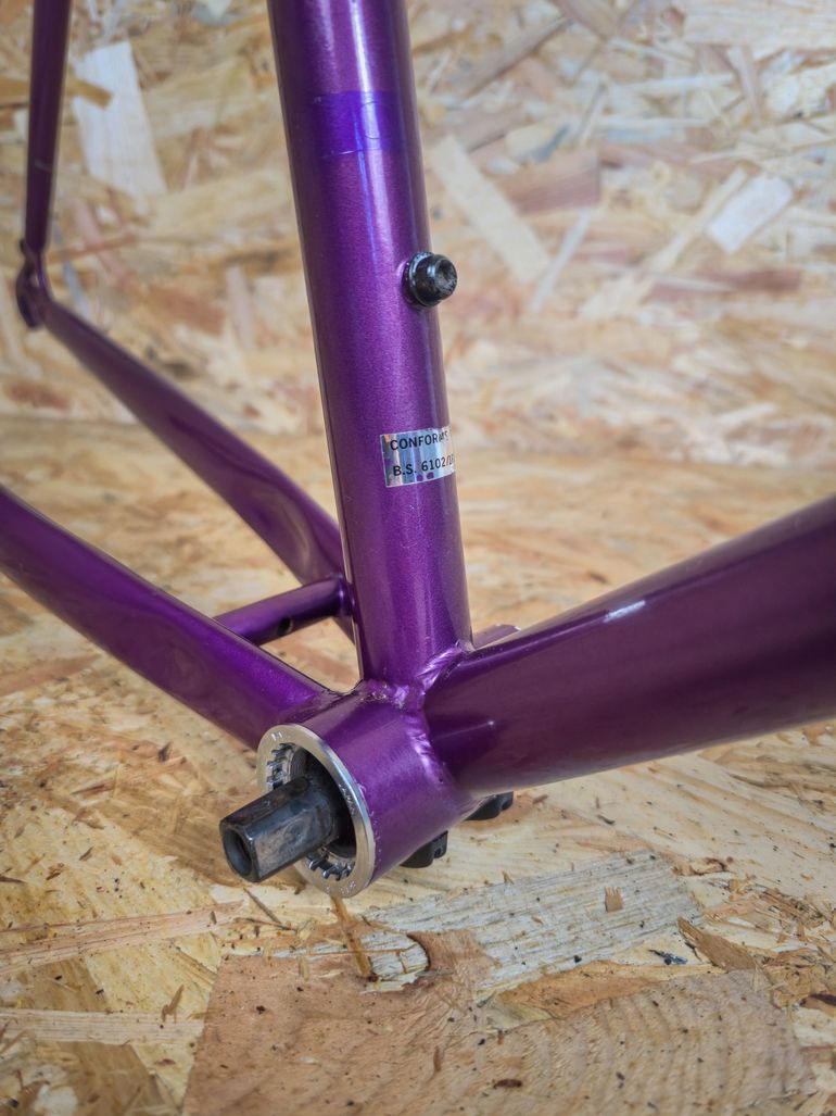Used Specialized Specialized Rockhopper 90s Steel Vintage Retro Frameset MTB Frameset Frameset 1993 Mountainbike, Purple — image 10 of 14