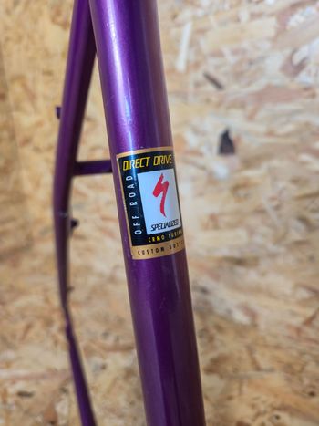 Used Specialized Specialized Rockhopper 90s Steel Vintage Retro Frameset MTB Frameset Frameset 1993 Mountainbike, Purple — image 6 of 14