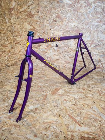Used Specialized Specialized Rockhopper 90s Steel Vintage Retro Frameset MTB Frameset Frameset 1993 Mountainbike, Purple — image 14 of 14