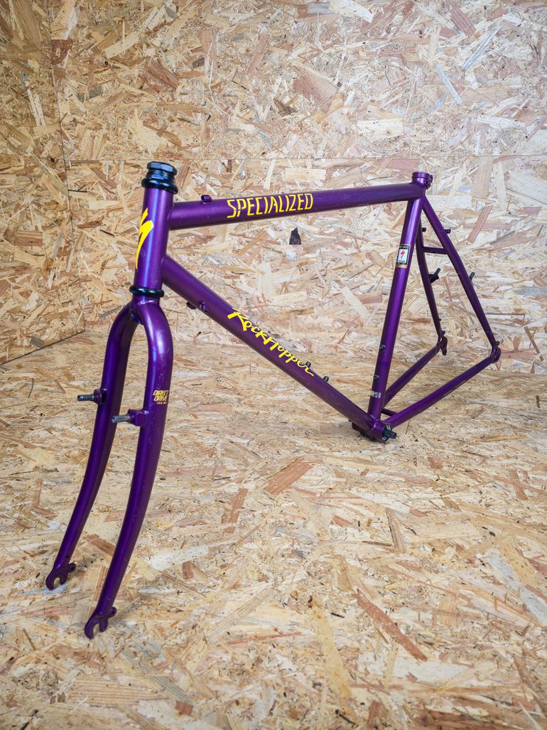 Used Specialized Specialized Rockhopper 90s Steel Vintage Retro Frameset MTB Frameset Frameset 1993 Mountainbike, Purple — image 14 of 14