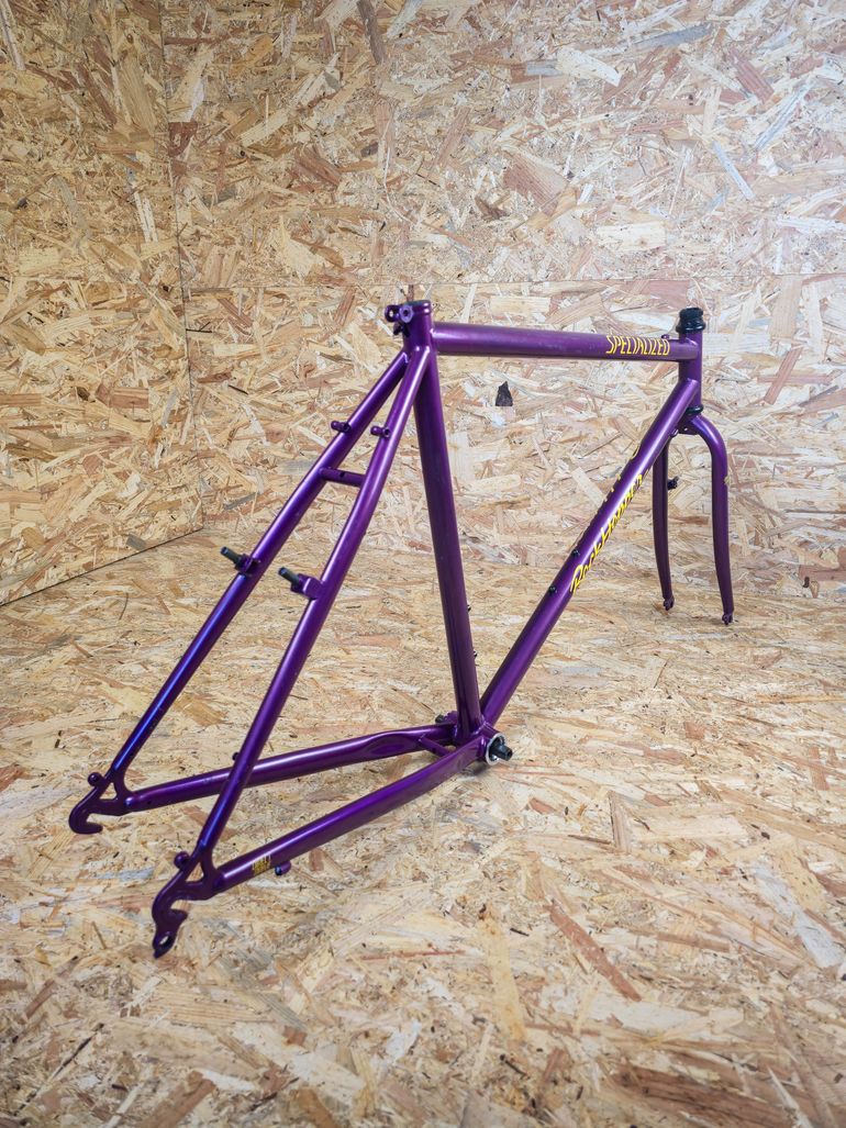 Used Specialized Specialized Rockhopper 90s Steel Vintage Retro Frameset MTB Frameset Frameset 1993 Mountainbike, Purple — image 12 of 14