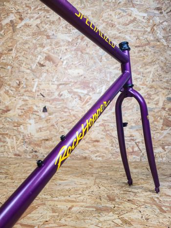 Used Specialized Specialized Rockhopper 90s Steel Vintage Retro Frameset MTB Frameset Frameset 1993 Mountainbike, Purple — image 11 of 14