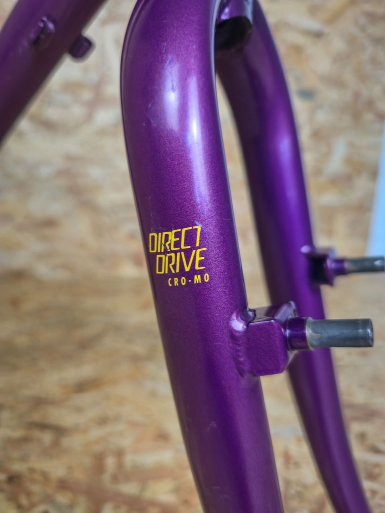 Used Specialized Specialized Rockhopper 90s Steel Vintage Retro Frameset MTB Frameset Frameset 1993 Mountainbike, Purple — image 5 of 14