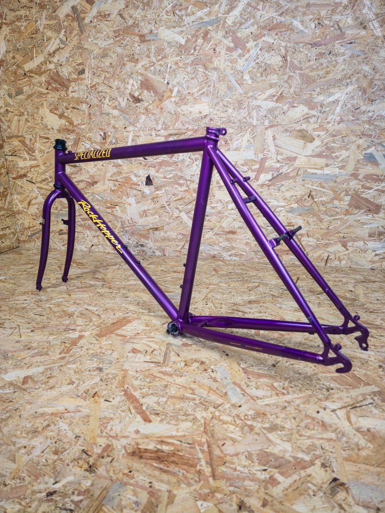 Used Specialized Specialized Rockhopper 90s Steel Vintage Retro Frameset MTB Frameset Frameset 1993 Mountainbike, Purple — image 13 of 14