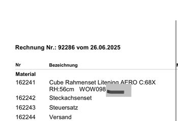 Used CUBE LITENING AERO C:68X, RACE 2025 Frameset 2025 Road & Gravel — image 9 of 9