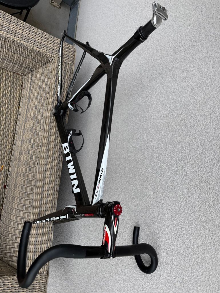 Used B’TWIN B’TWIN Custom Frameset 2014 Road & Gravel, Negro — image 3 of 7