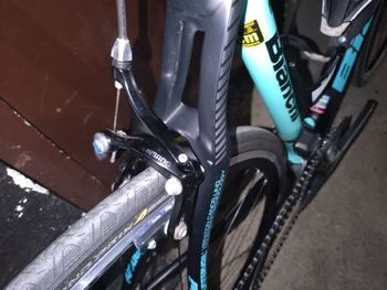 Used Bianchi Infinito CV Ultegra Di2 Compact 2014 2014 Road & Gravel, Negro — image 2 of 7