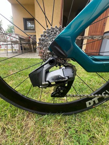 Canyon Speedmax SRAM Rival eTap AXS 2022 Road & Gravel de segunda mano, Verde — imagen 4 de 9