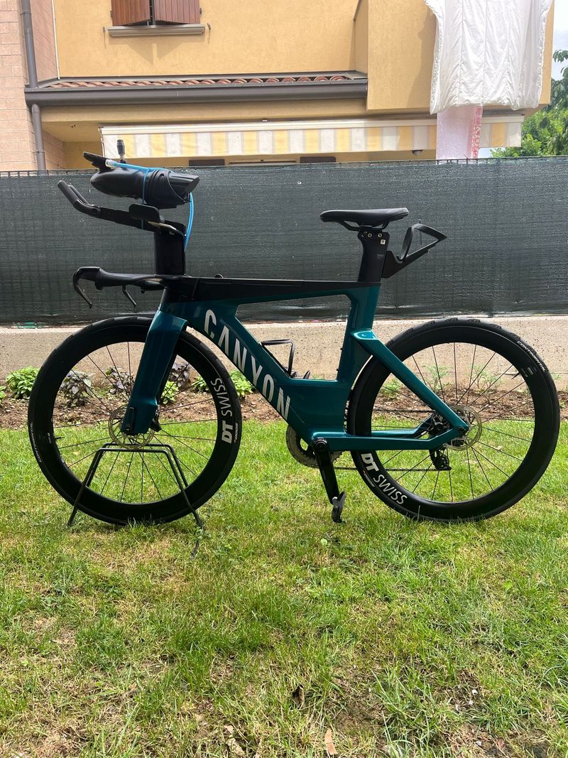Canyon Speedmax SRAM Rival eTap AXS 2022 Road & Gravel de segunda mano, Verde — imagen 1 de 9