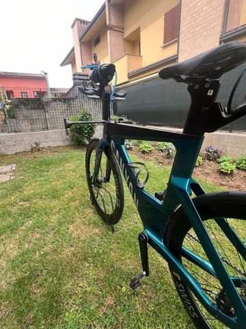 Canyon Speedmax SRAM Rival eTap AXS 2022 Road & Gravel de segunda mano, Verde — imagen 7 de 9