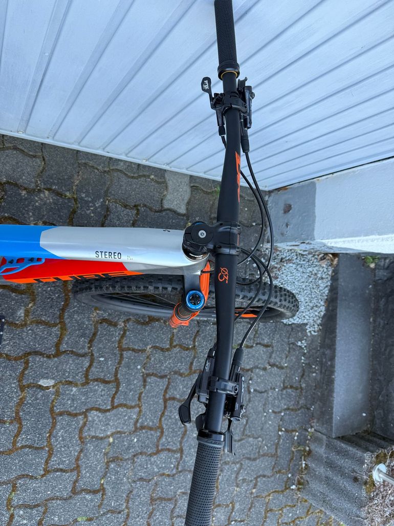 Used CUBE STEREO 150 C:62 SL 29 2020 2020 Mountainbike, Hellgrau, 29 — image 9 of 10