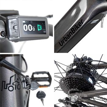Used urban biker Urban Biker UB300B 720Wh Cues 10v 29′ 2026 Mountainbike, Light Gray — image 4 of 4