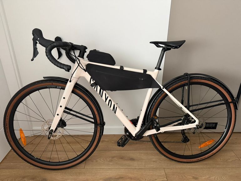 Used Canyon Grizl 7 2024 2024 Road & Gravel, White — image 1 of 9