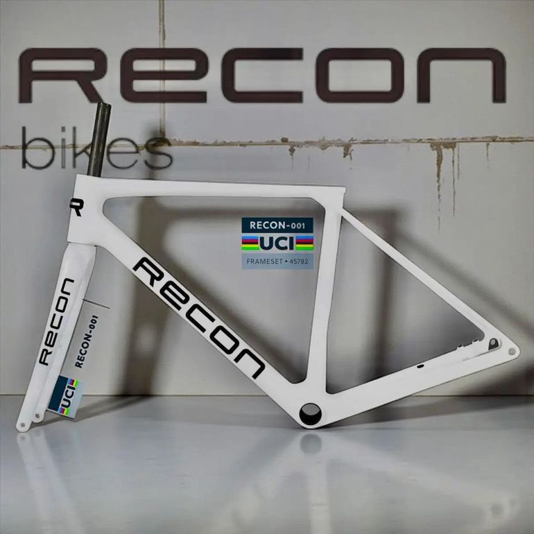 Used RECON RECON One Cyclocross Endurance Road Disc Frame Set Gr 49 Frameset 2026 Road & Gravel, White — image 1 of 4