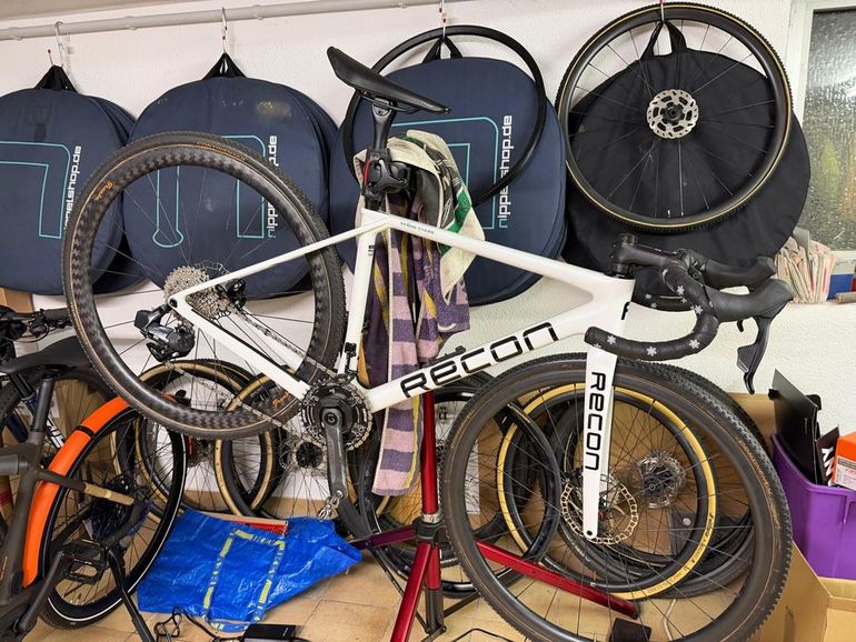 Used RECON RECON One Cyclocross Endurance Road Disc Frame Set Gr 49 Frameset 2026 Road & Gravel, White — image 3 of 4