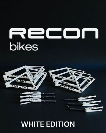 Used RECON RECON One Cyclocross Endurance Road Disc Frame Set Gr 49 Frameset 2026 Road & Gravel, White — image 2 of 4