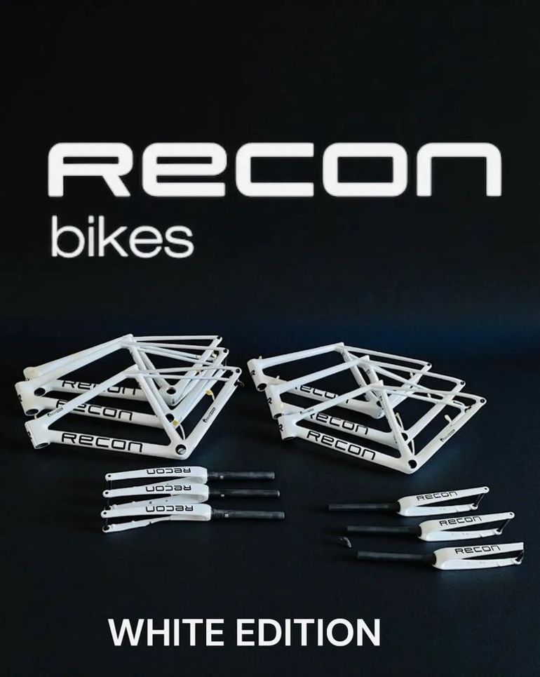 Used RECON RECON One Cyclocross Endurance Road Disc Frame Set Gr 49 Frameset 2026 Road & Gravel, White — image 2 of 4