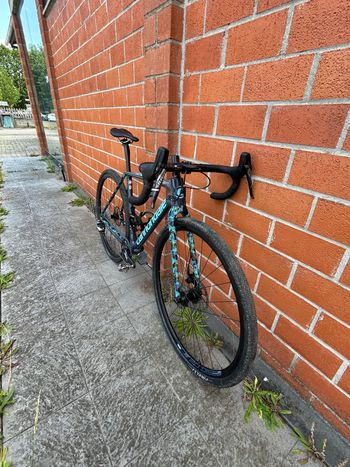 Used Cannondale SuperX Apex 1 2018 2018 Road & Gravel, Blue — image 3 of 4