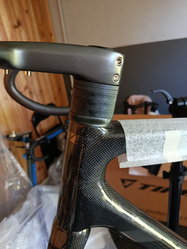 Used Time Alpes D'huez Frameset 2025 Road & Gravel, Black — image 4 of 5
