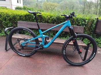 Used CUBE STEREO ONE55 C:62, SLX 29 2024 2024 Mountainbike, Blau, 29 — image 2 of 3