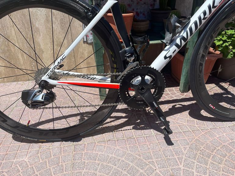 Used Specialized Men's S-Works Tarmac 2018 2018 Road & Gravel, White — image 2 of 9