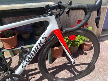 Used Specialized Men's S-Works Tarmac 2018 2018 Road & Gravel, White — image 4 of 9