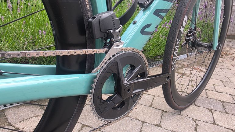 Used Canyon Aeroad CF SLX 7 Disc eTap 2023 2023 Road & Gravel, Green — image 7 of 17
