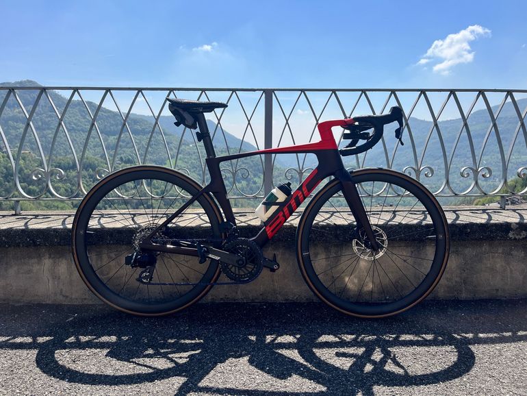 Used BMC Teammachine SRAM Force eTap AXS 2024 Road & Gravel, Red — image 1 of 17