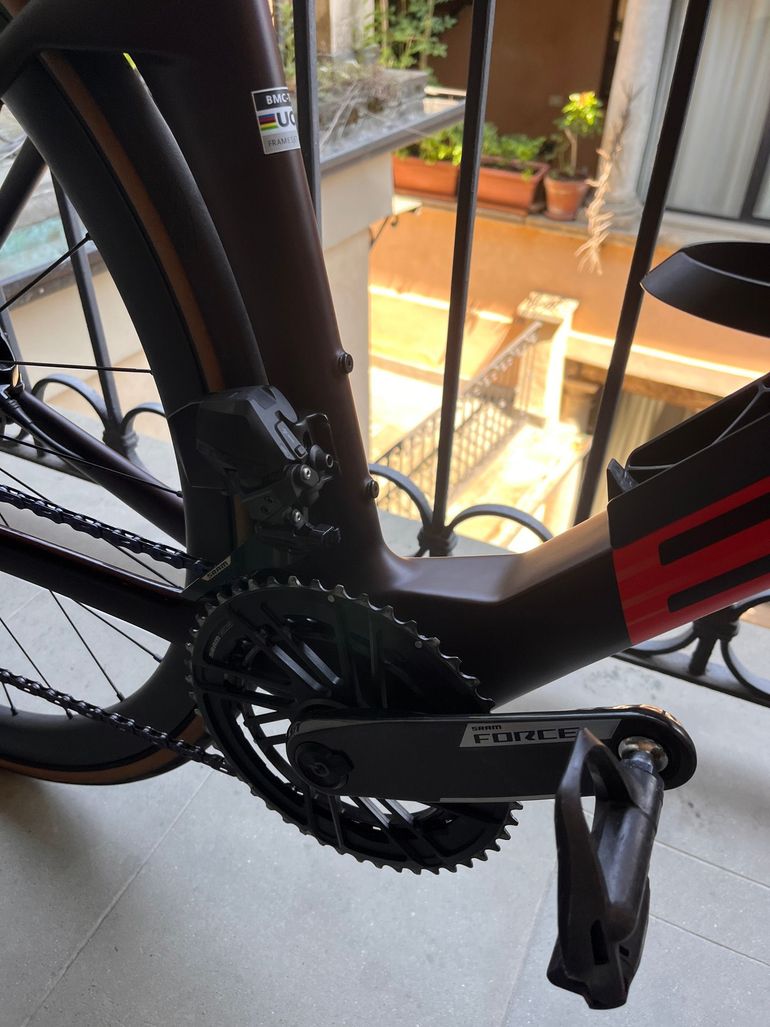 Used BMC Teammachine SRAM Force eTap AXS 2024 Road & Gravel, Red — image 4 of 17