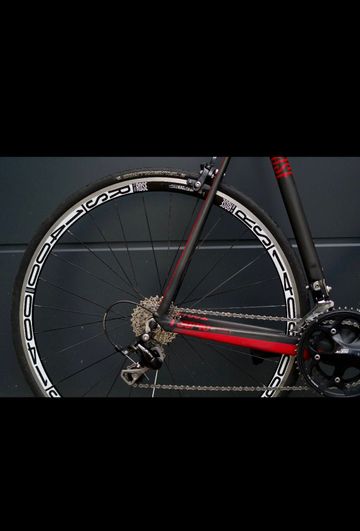 Gebrauchtes Rose Xeon Shimano 105 2017 Road & Gravel, Schwarz — Bild 7 von 9