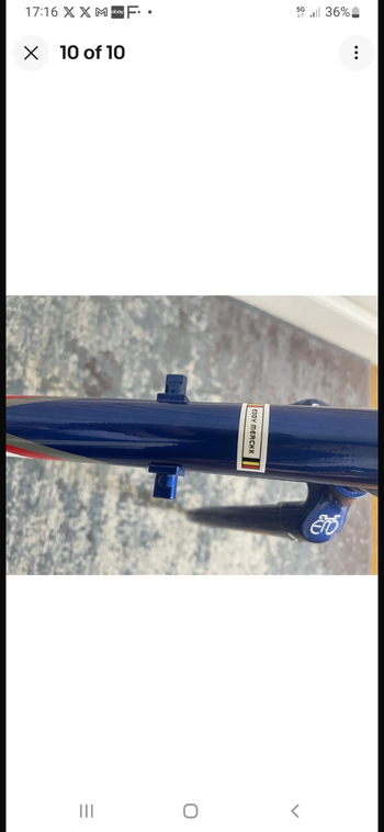 Used Eddy Merckx Eddy Merckx Custom Frameset 1990 Road & Gravel — image 9 of 9