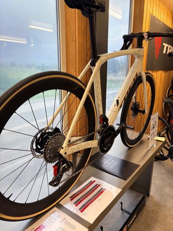 Used Trek Domane SLR 7 AXS Gen 4 2026 2026 Road & Gravel, White — image 3 of 5