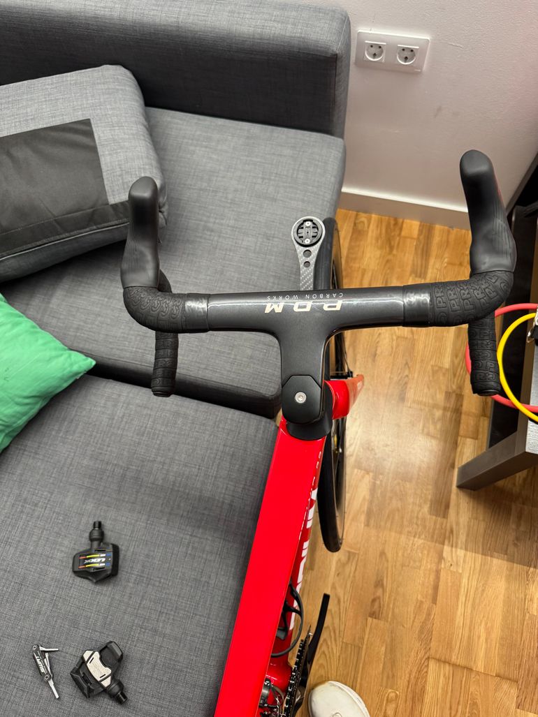Used PODIUM Podium Stelvio 105 Di2 2025 Road & Gravel, Rojo — image 4 of 5