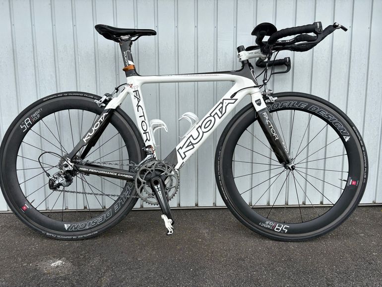 Used Kuota kfaktor Kuota kfaktor Custom Shimano Ultegra 2009 Road & Gravel, White — image 2 of 3