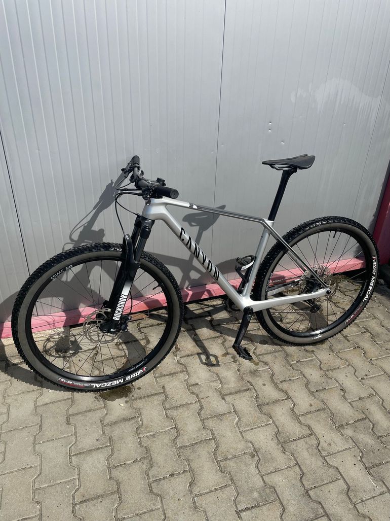 Used Canyon Exceed CF 5 2024 2024 Mountainbike, Light Gray, 29 — image 1 of 5