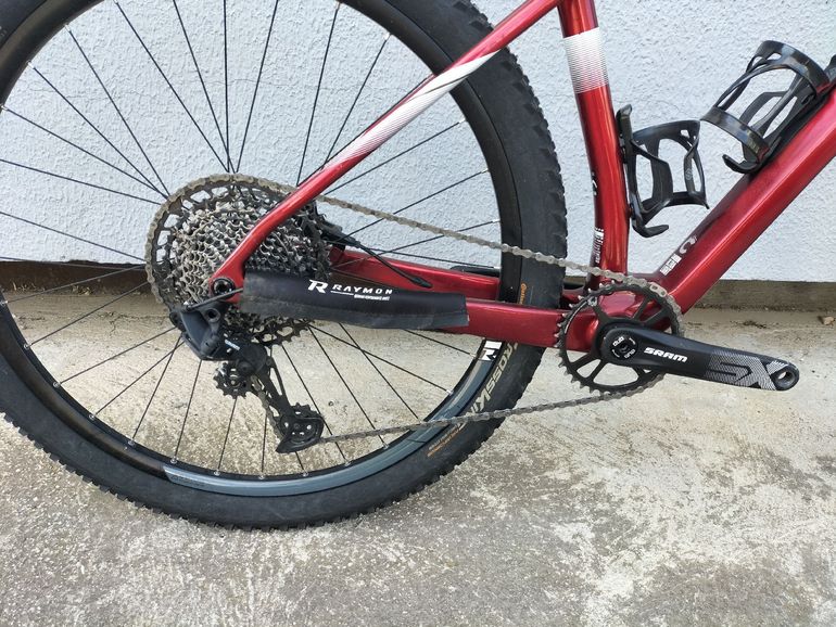 Used Raymon Raymon Custom SRAM SX Eagle 2024 Mountainbike, Red — image 3 of 5