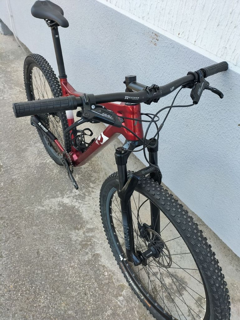 Used Raymon Raymon Custom SRAM SX Eagle 2024 Mountainbike, Red — image 4 of 5