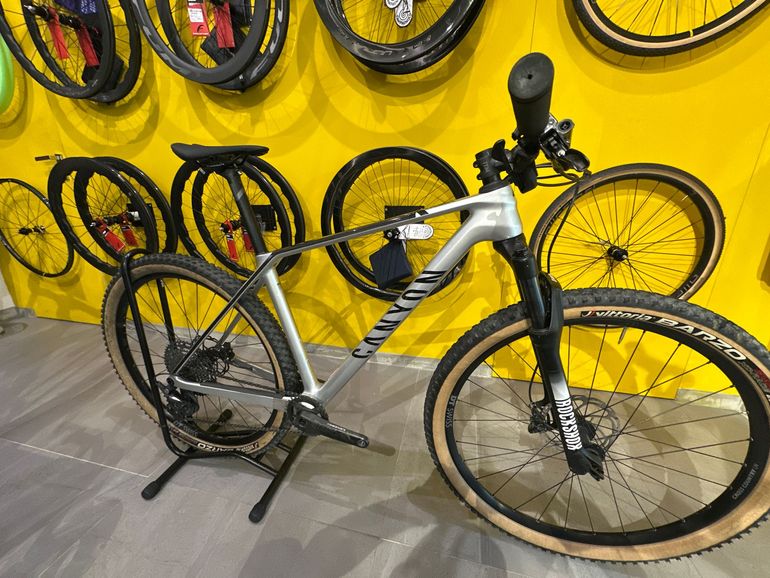 Used Canyon Exceed CF 8 2022 2022 Mountainbike, Light Gray, 29 — image 1 of 7
