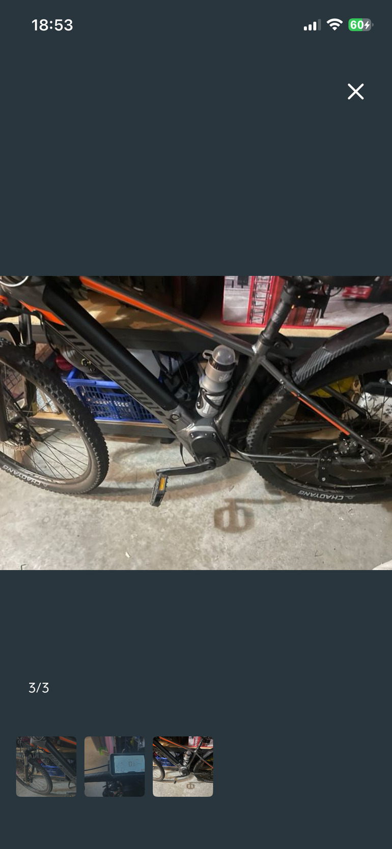 Used Megamo RIDON 10 2022 2022 Mountainbike, Light Gray, 27.5 — image 2 of 3