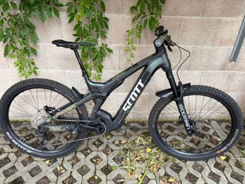 Gebrauchtes Scott Patron ERIDE 920 (2023/2024) – Top Fully, 750Wh 2023 Mountainbike, Grün — Bild 5 von 16