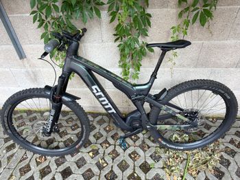 Gebrauchtes Scott Patron ERIDE 920 (2023/2024) – Top Fully, 750Wh 2023 Mountainbike, Grün — Bild 4 von 16