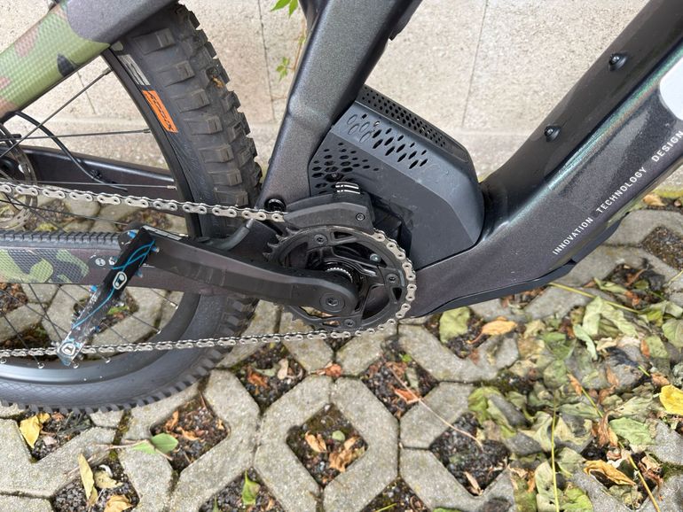 Gebrauchtes Scott Patron ERIDE 920 (2023/2024) – Top Fully, 750Wh 2023 Mountainbike, Grün — Bild 3 von 16